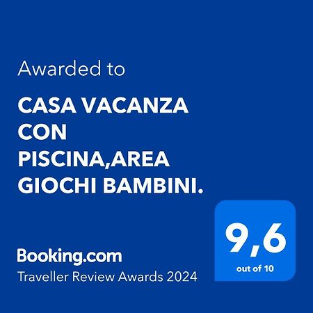 Casa Vacanza Con Piscina,Area Giochi Bambini. Santa Maria della Versa Exteriör bild
