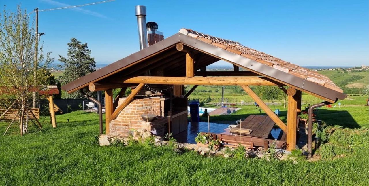 Casa Vacanza Con Piscina,Area Giochi Bambini. Santa Maria della Versa Exteriör bild