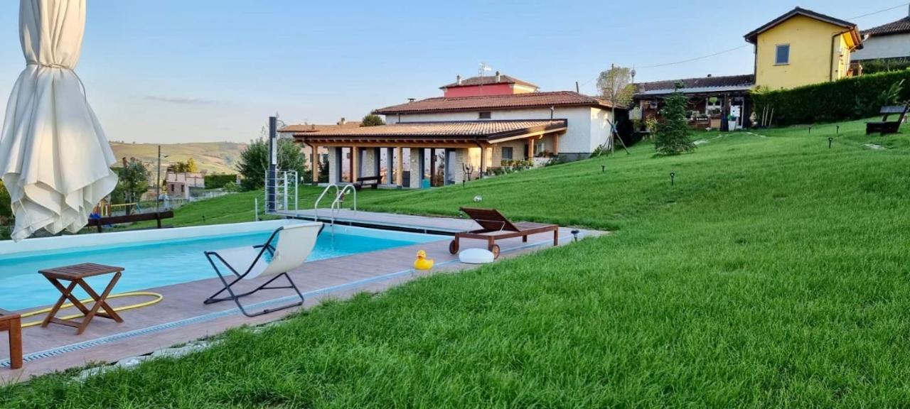 Casa Vacanza Con Piscina,Area Giochi Bambini. Santa Maria della Versa Exteriör bild