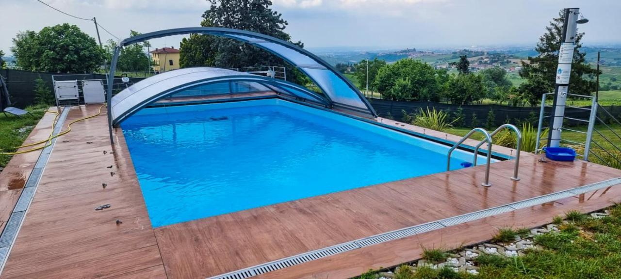 Casa Vacanza Con Piscina,Area Giochi Bambini. Santa Maria della Versa Exteriör bild